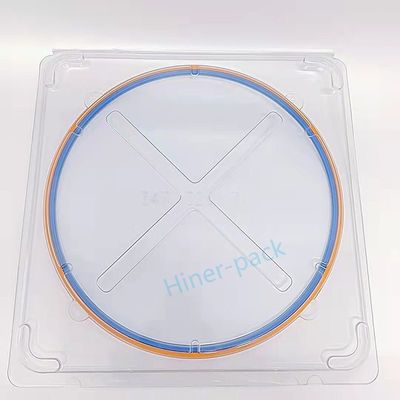 ซื้อ ODM Flex Frame 12 Inch Single Silicon Wafer Box วัสดุ PET สอดคล้องกับ ROHS ใช้ในวัสดุวัสดุ online manufacture